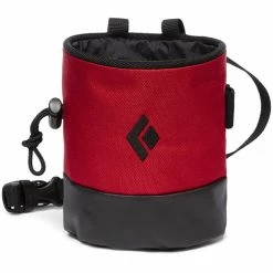 Black Diamond Mojo Zip Chalk Bag S/M vermilion