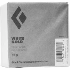 Black Diamond Solid White Gold Block 56g